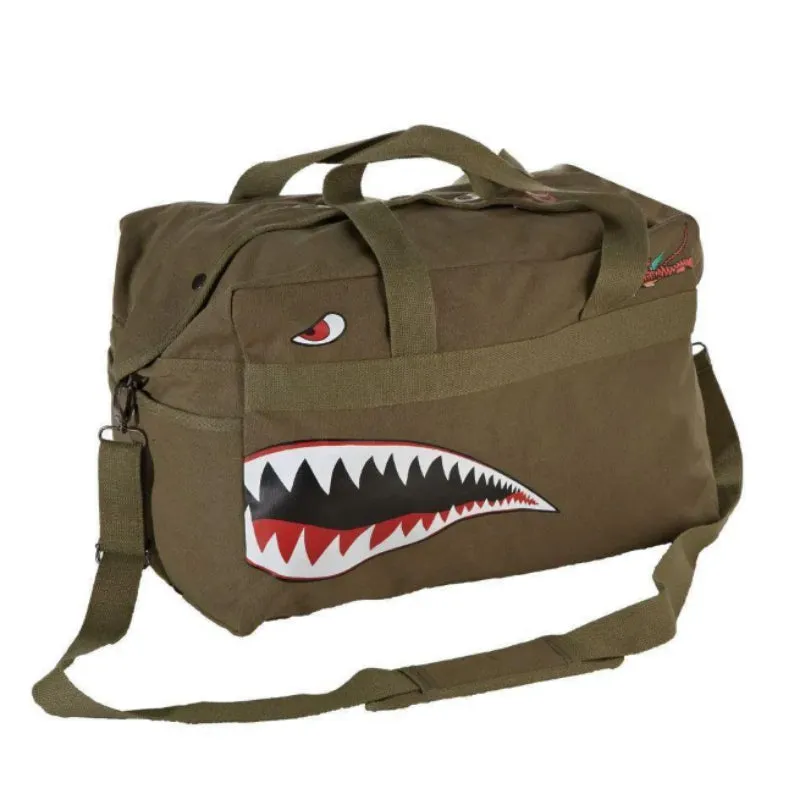Sporty's Flying Tigers sac voyage toile olive 46x29x30,5cm