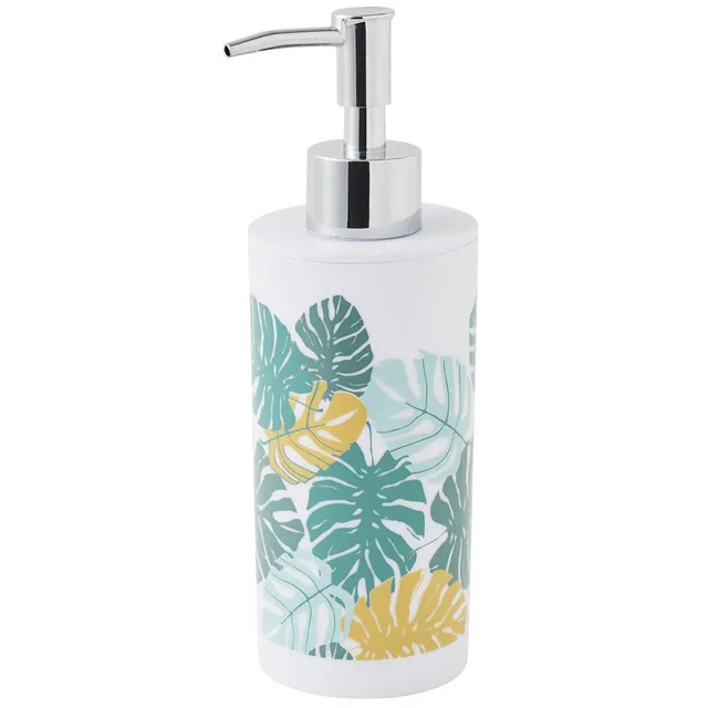 LEVASSEUR Jungle distributeur savon blanc plastique 20 cm