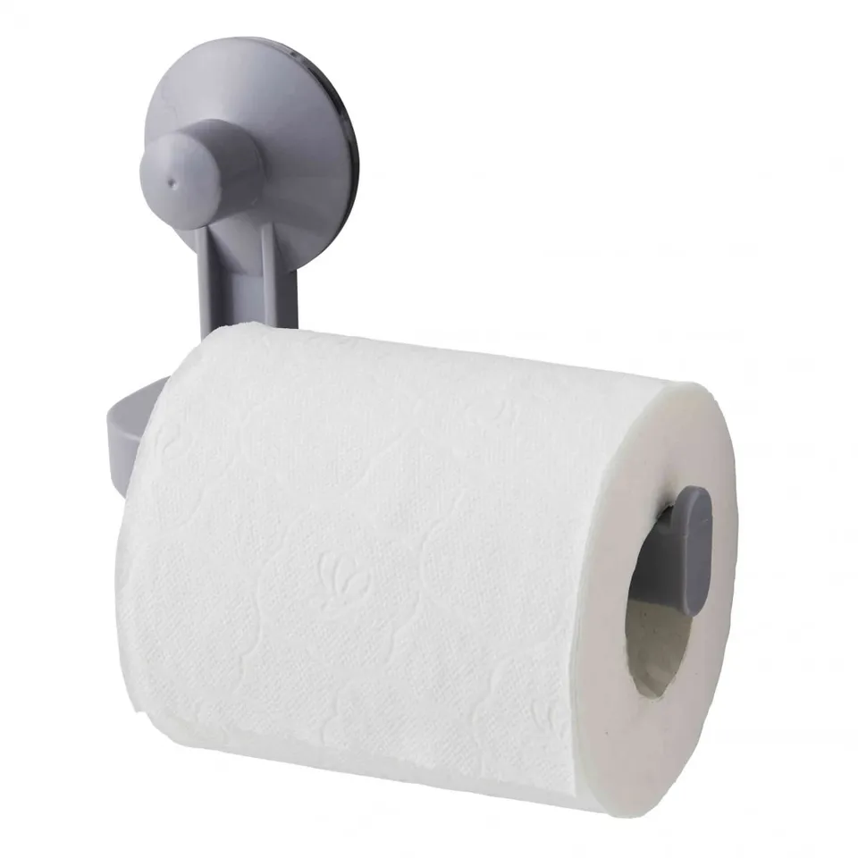 LEVASSEUR Guy Start porte-papier WC mural ventouse ABS gris 16x10