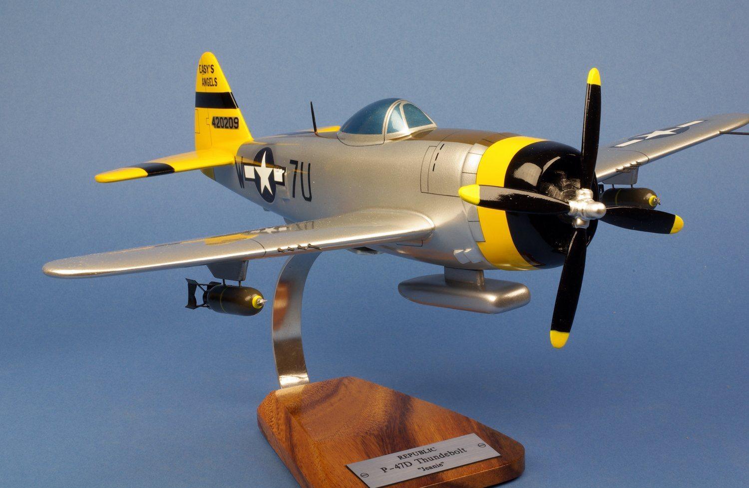 La Boutique du Pilote P-47D Thunderbolt Jeany maquette bois 1/32