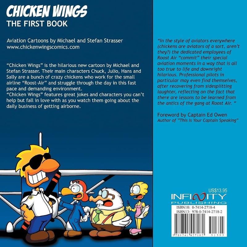 La Boutique du Pilote Chicken Wings First Book livre anglais 87 pages