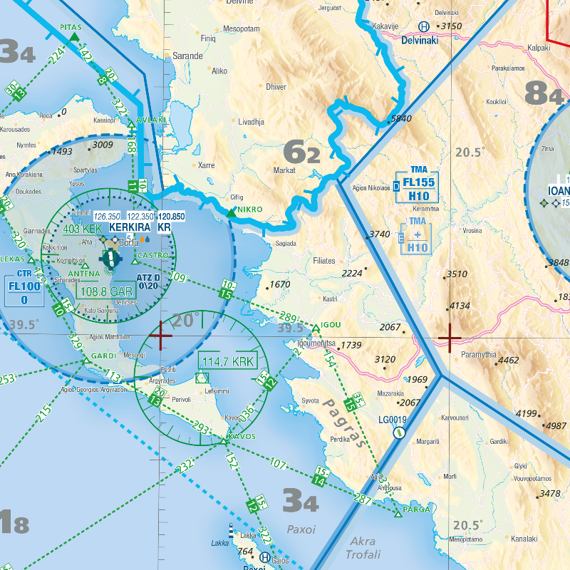 Editerra Air Million Grèce Nord Balkans 2026 carte 1/500 000