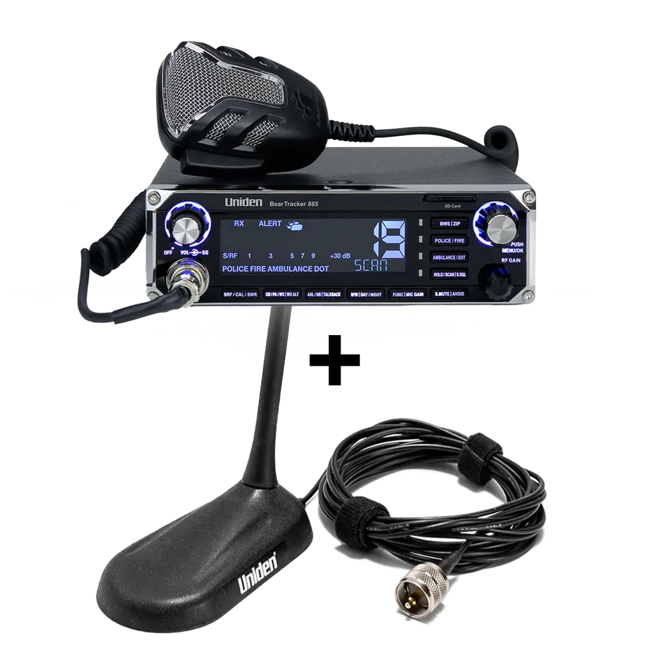 Uniden BearTracker 885 radio CB scanner