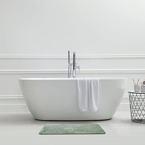 Levasseur Raonie Tapis de Bain Vert 50x80cm Mémoire de Forme