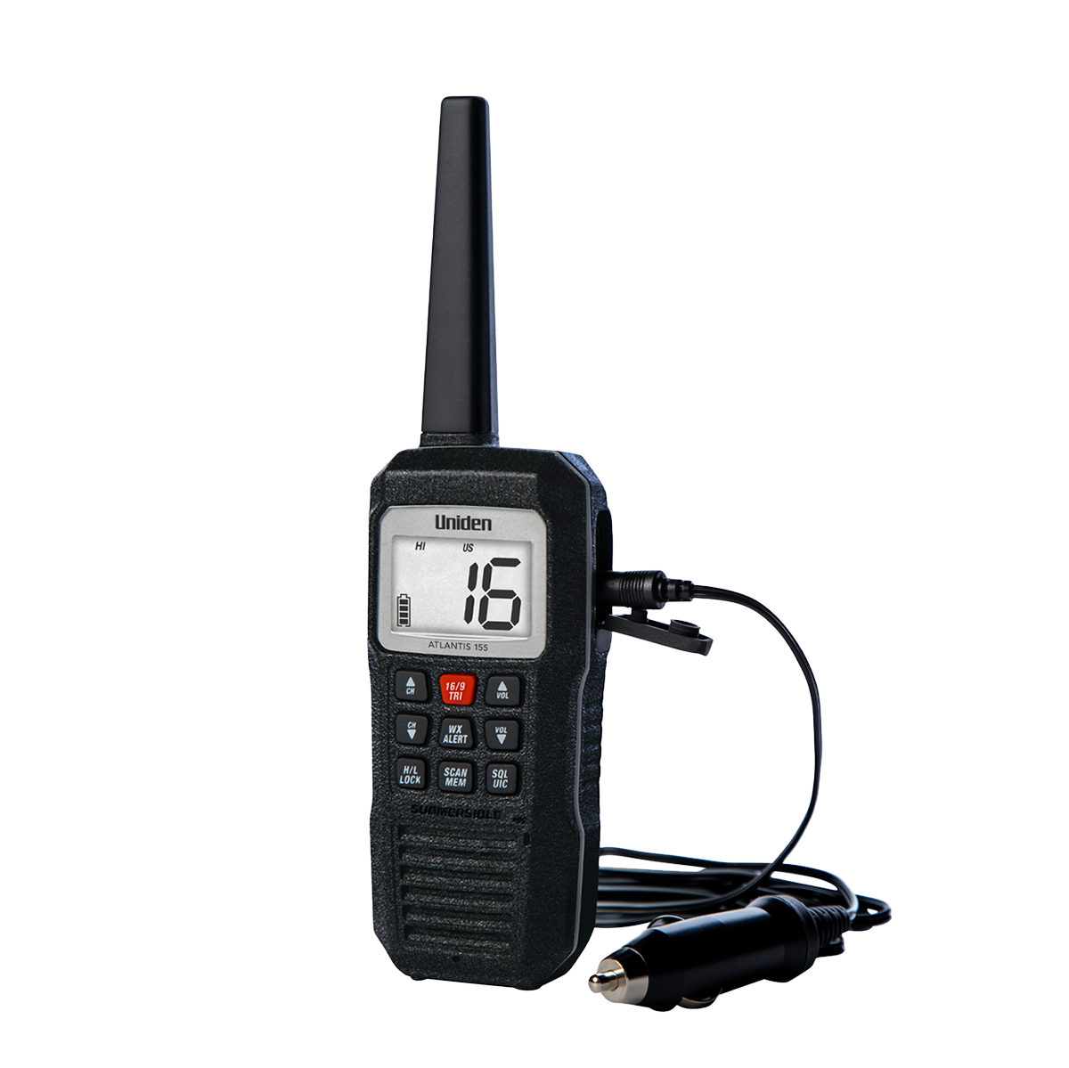 Uniden Atlantis 155 radio VHF marine portable flottante