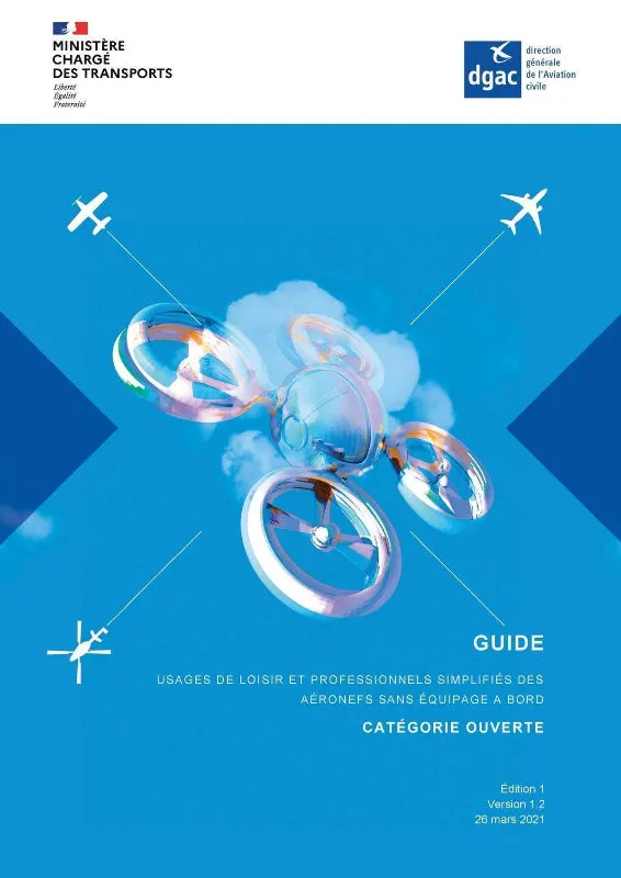 La Boutique du Pilote Cartographie Guide drones catégorie ouverte livre