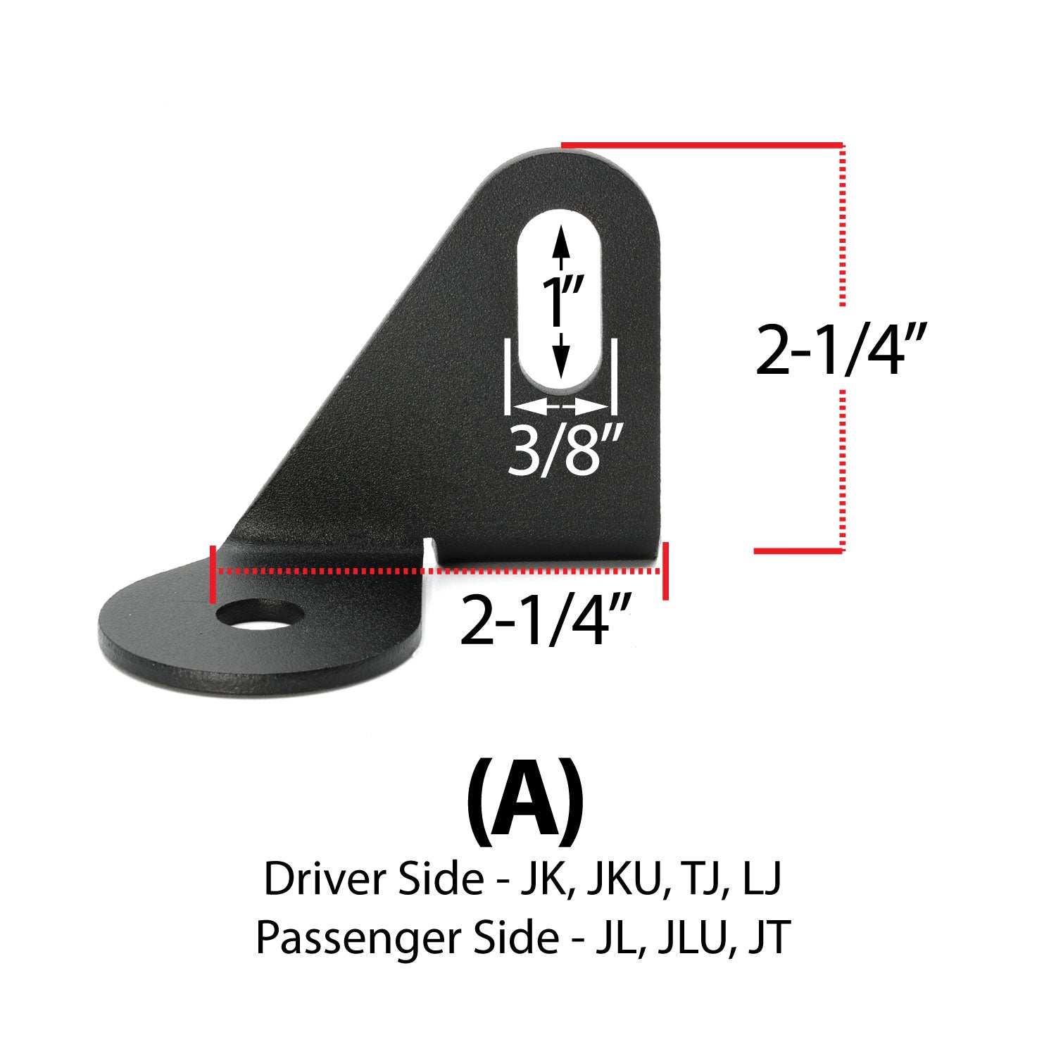 Rugged Air Accessory Mounts support antenne Jeep Wrangler TJ JK JL
