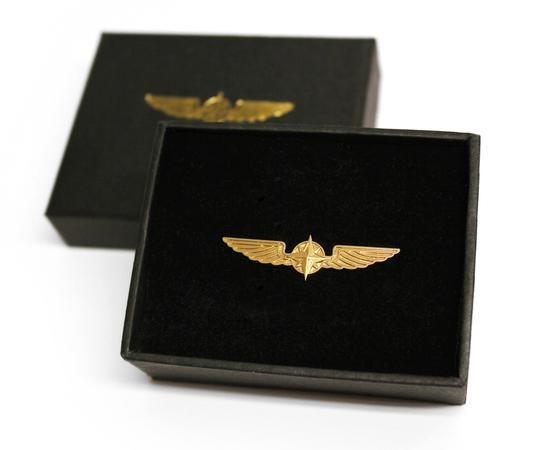 Design4Pilots Ailes de Pilote insigne moyen 3,5 cm