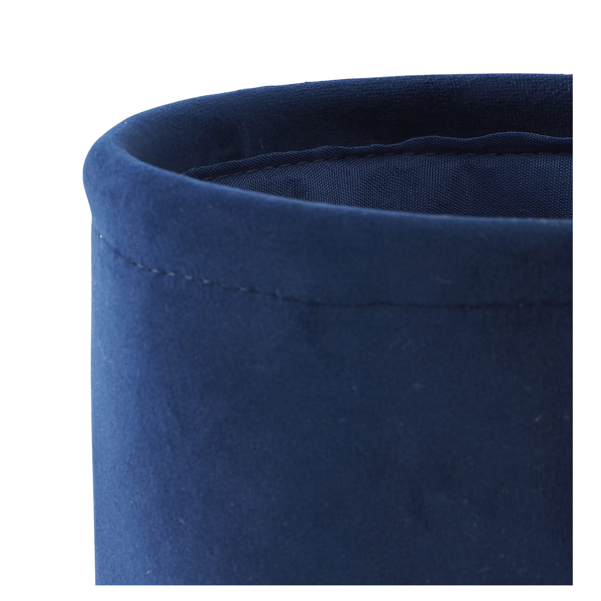 LEVASSEUR Velvet Panier de Rangement velours bleu 15,5cm