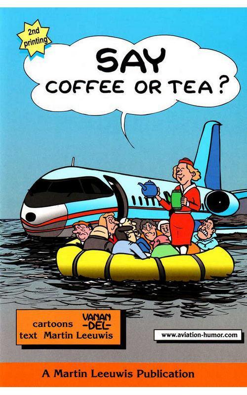 La Boutique du Pilote Say Coffee or Tea BD aviation civile