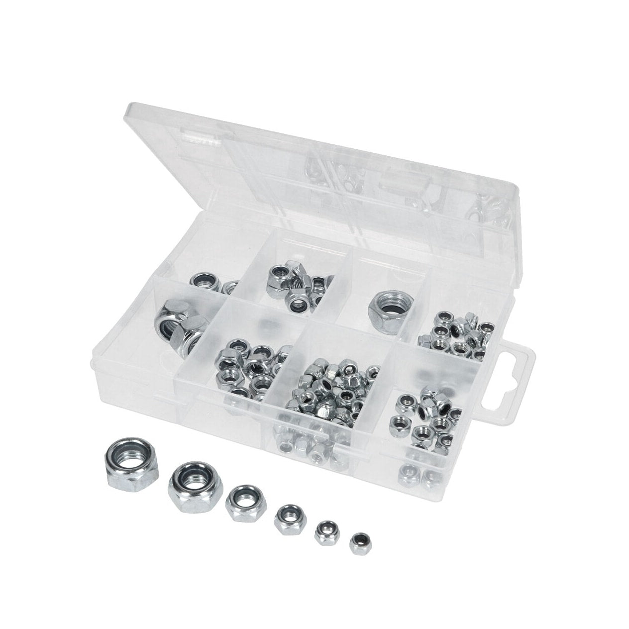 Radne Assortiment écrous frein M4-M12 coffret 108 pièces
