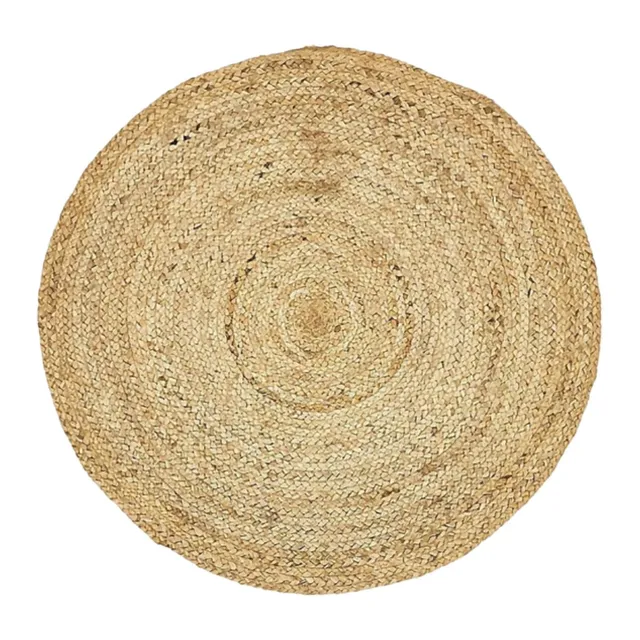 Levasseur Sol Surabaya tapis rond beige naturel 120x120cm jute