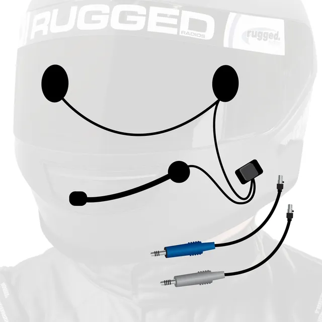 Rugged Air Wired STX Kit Casque Stéréo Alpha Audio