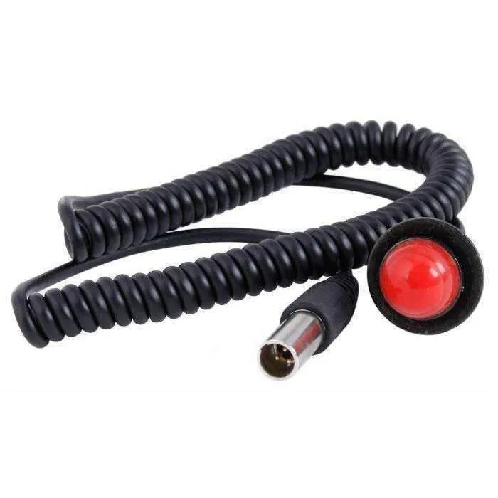 Rugged Air Cable Parts Bouton PTT Volant Trou Cordon Spiralé