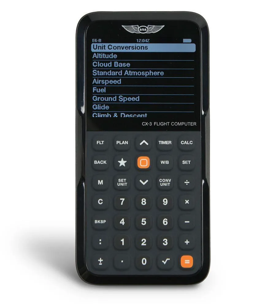 ASA CX-3 Flight Computer calculateur vol pilote