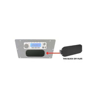 Rugged Air Intercom Block Off Plate cache intercom Multi Mount