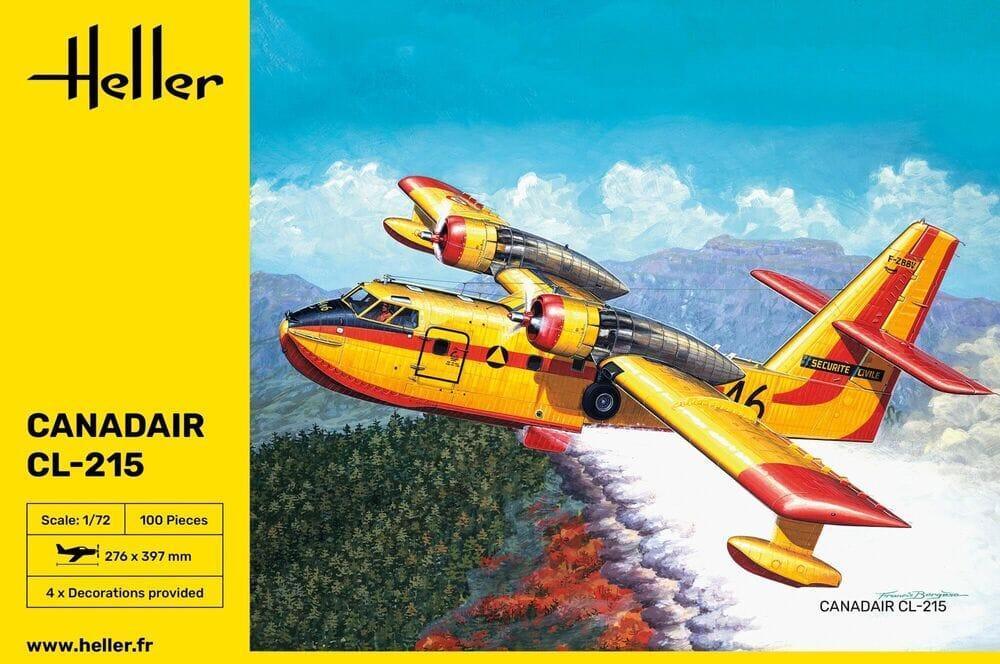 La Boutique du Pilote Heller Maquette Canadair CL-215 1/72 Plastique