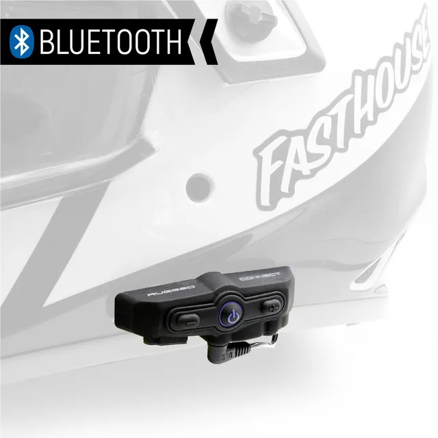 Rugged Air Connect BT2 casque Bluetooth moto 32% batterie