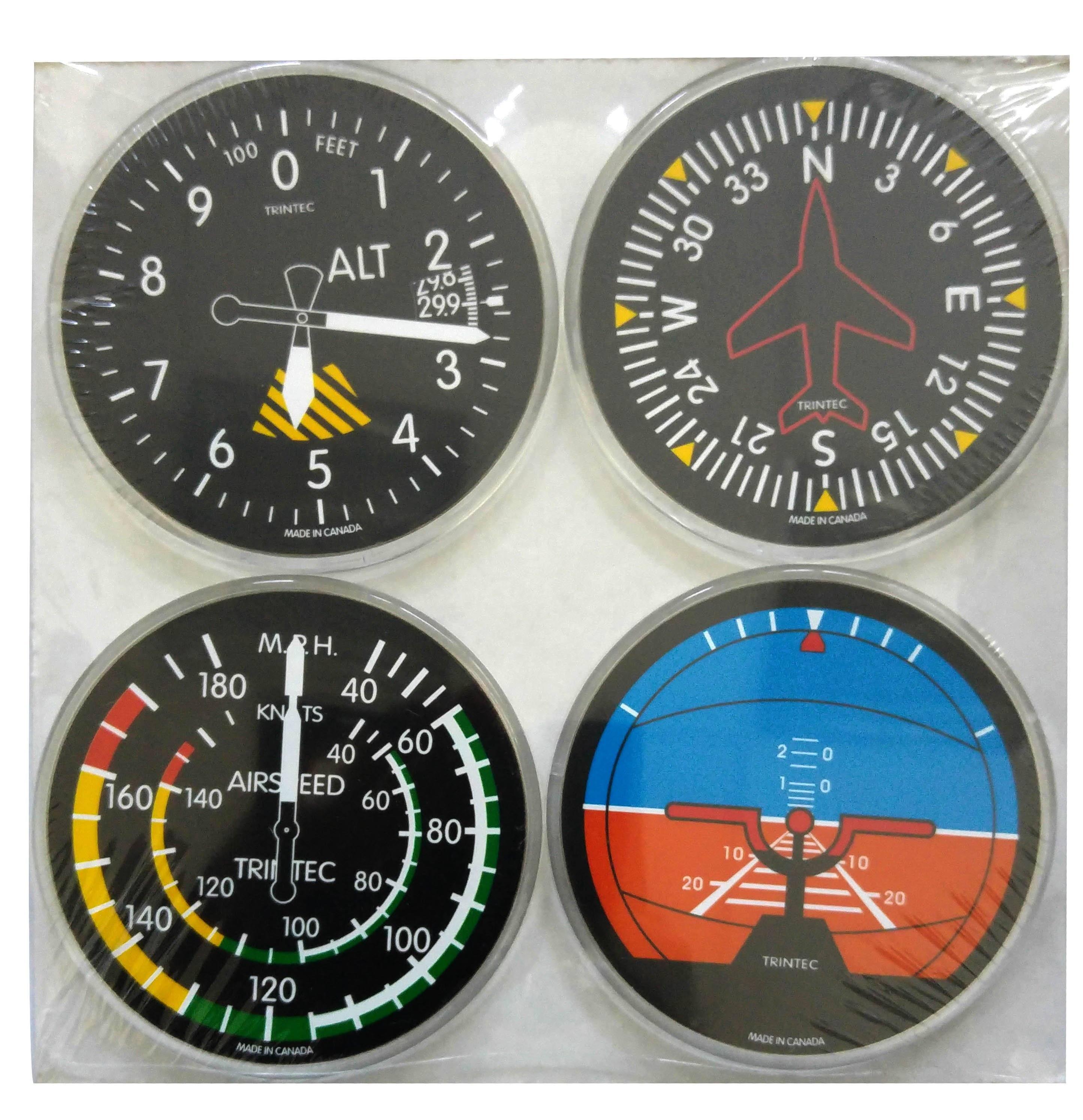 La Boutique du Pilote Dessous Verres Modern Instrument lot 4