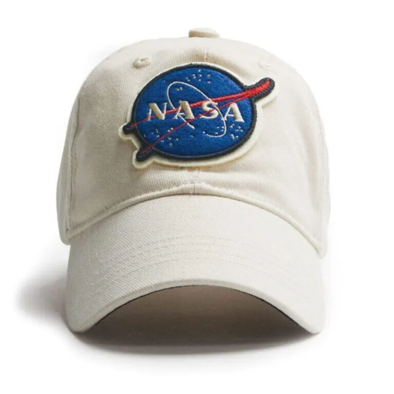 Red Canoe casquette NASA blanche logo brodé réglable