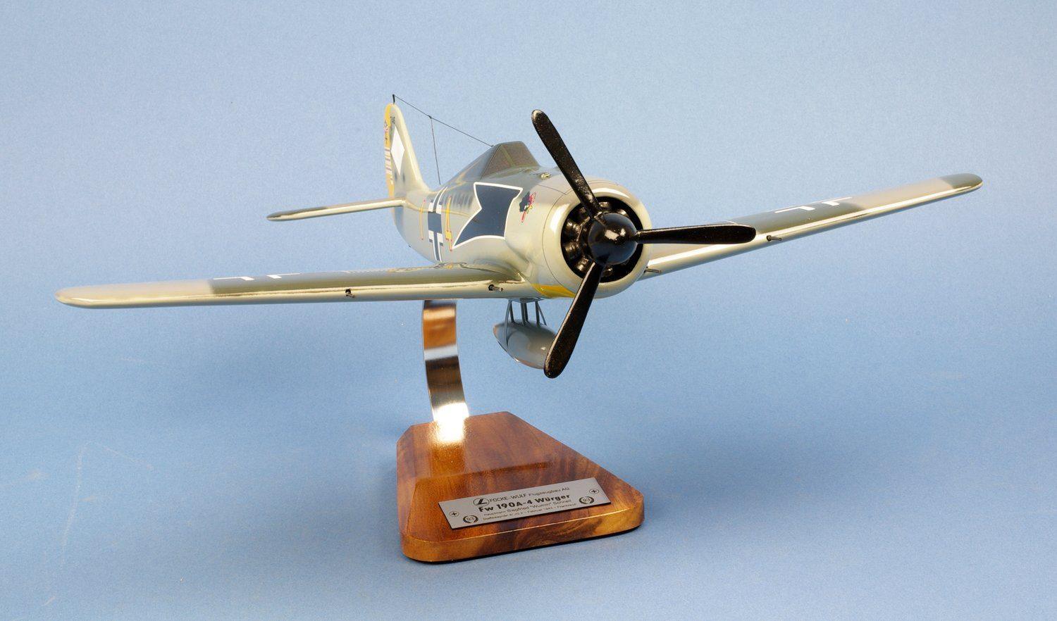 Focke Wulf 190A 1/24 maquette avion bois JG2