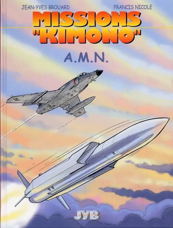 Mission Kimono 7 BD aviation album pilote