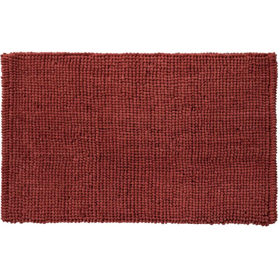 LEVASSEUR Bali tapis de bain terracotta 50x80cm antidérapant