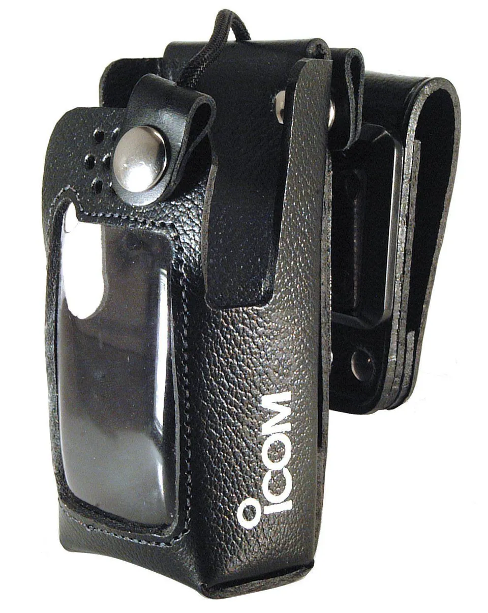 Icom IC-A15 étui cuir LC-BF3022CP clip pivot