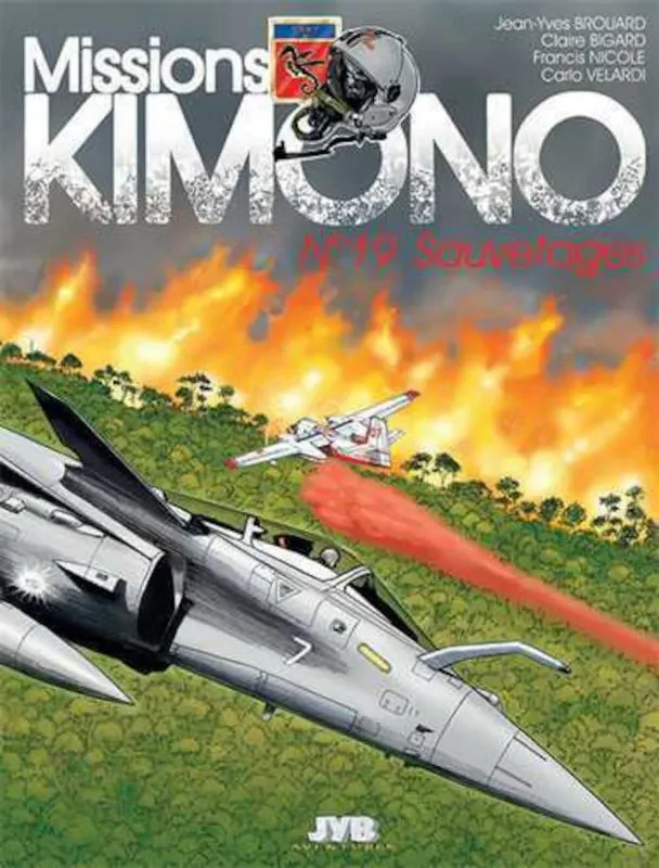 La Boutique du Pilote Missions Kimono 19 Sauvetages BD aviation 48 pages