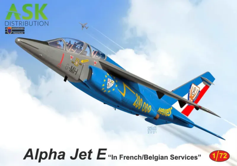 La Boutique du Pilote Maquette Alpha Jet E 1/72 plastique