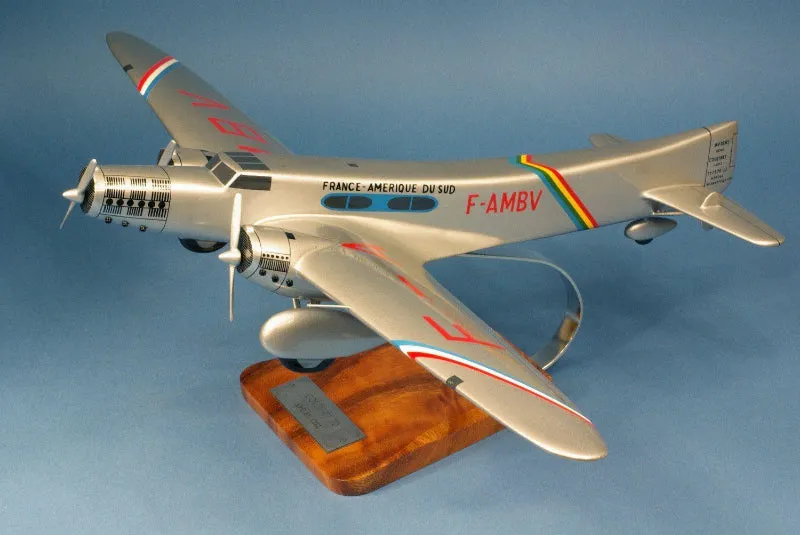 La Boutique du Pilote Maquette bois Couzinet 71 Arc-en-Ciel 1/48