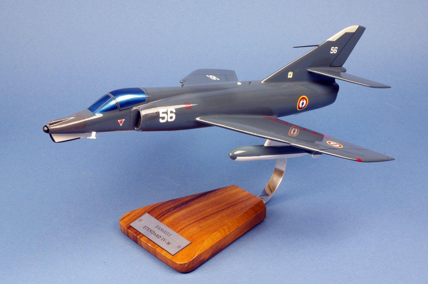 Étendard IV.M Flottille 17.F maquette bois 1/35