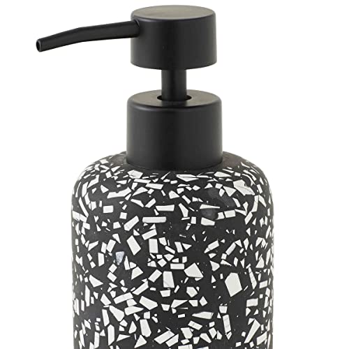 LEVASSEUR Terrazzo distributeur savon noir polyrésine