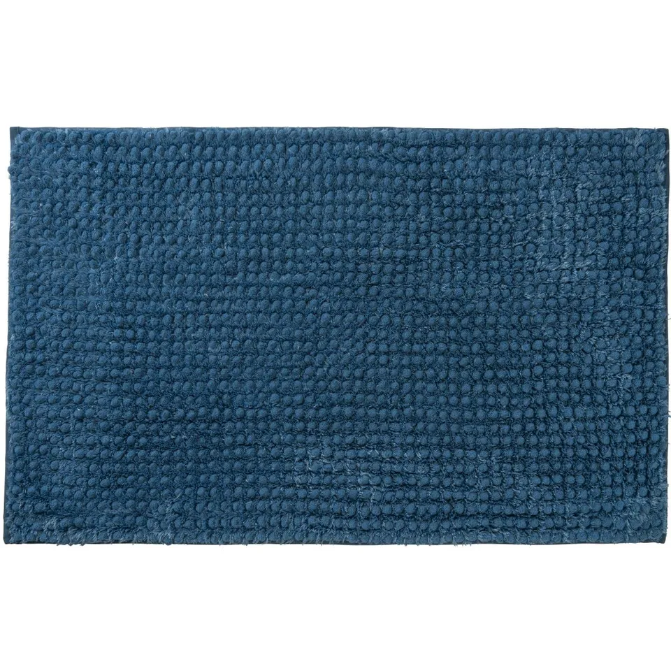 Levasseur Salle de bain Softy tapis de bain bleu 50x80cm