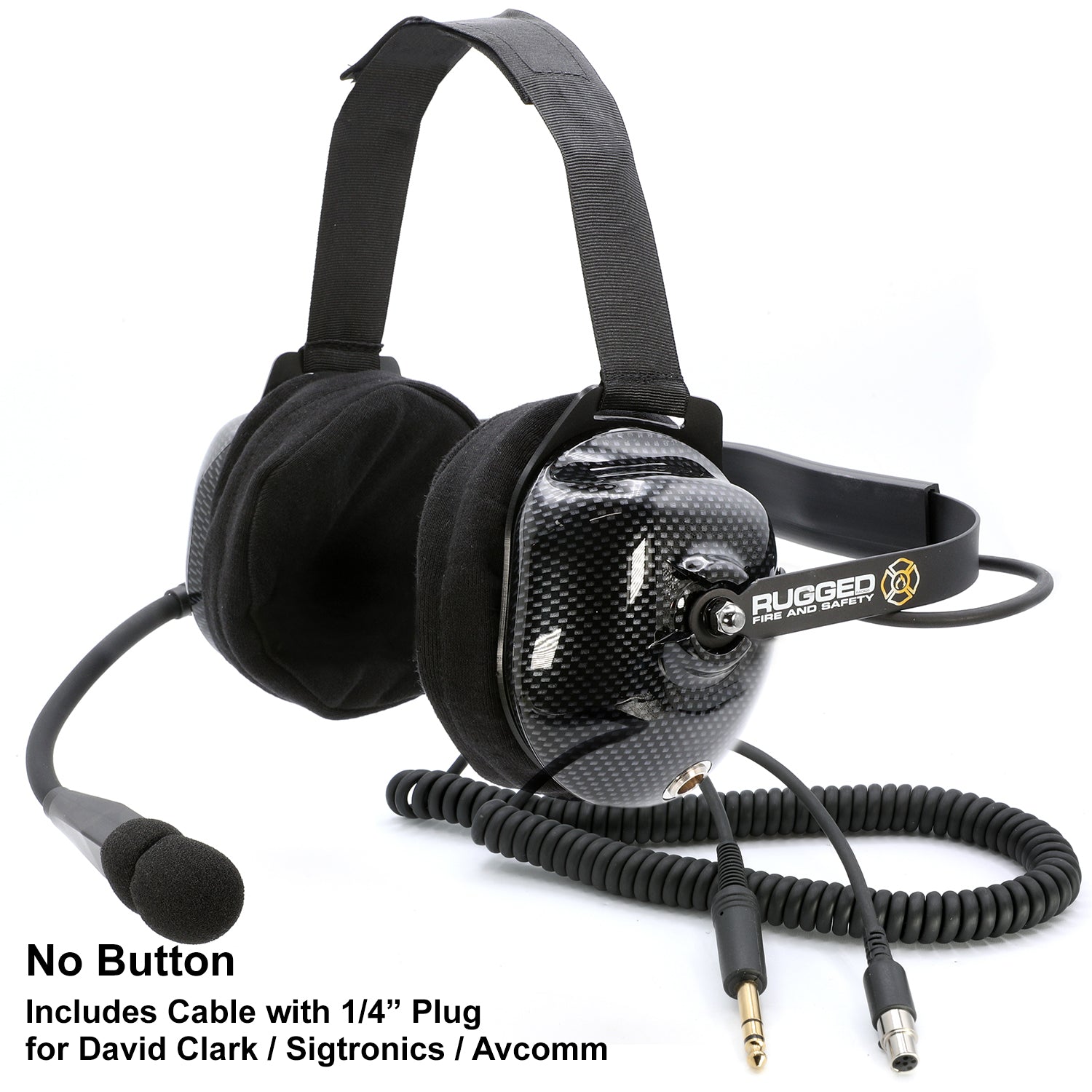Rugged FHS casque tour de nuque sécurité incendie sans bouton