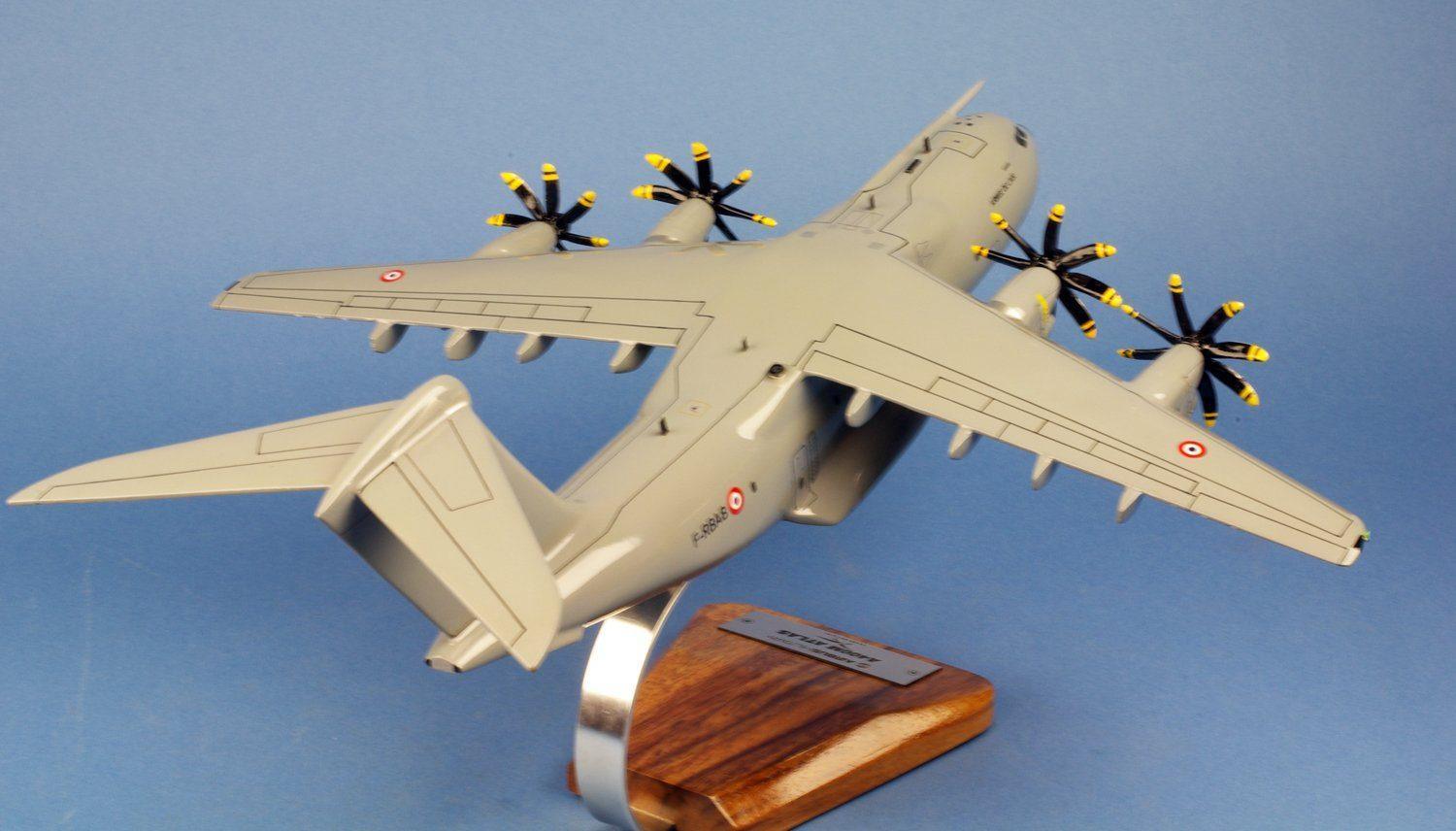 Maquette bois Airbus A400M Atlas Armée de l'Air 1/100