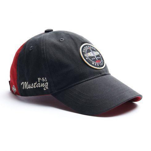 Red Canoe casquette Tuskegee Red Tails P51 Mustang