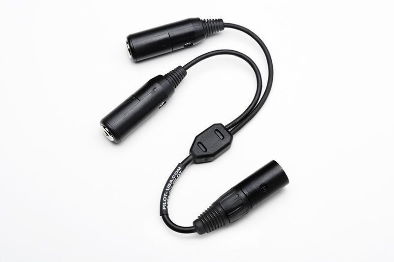 Airbus adaptateur casque XLR5 vers aviation générale