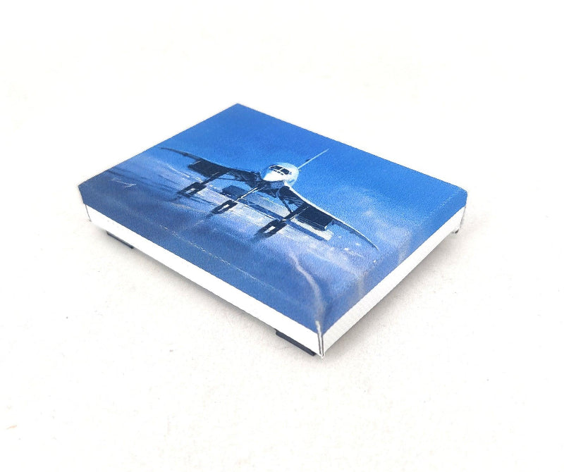 La Boutique du Pilote Magnet Concorde Perinotto canevas 5x7cm