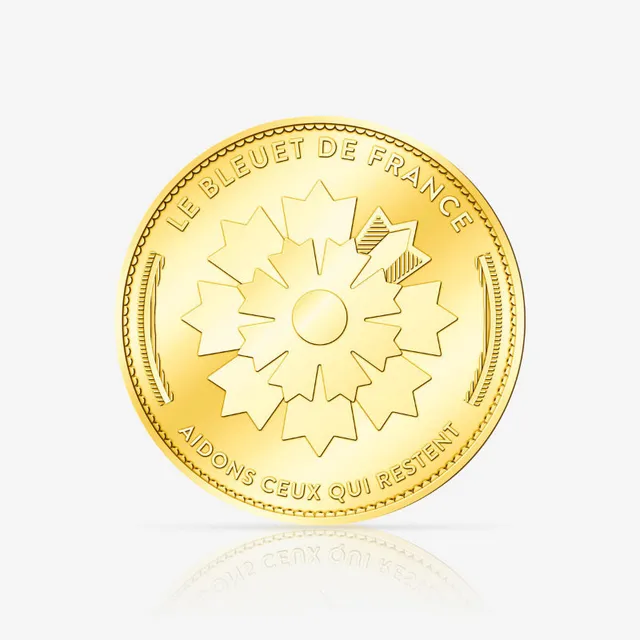 La Boutique du Pilote Bleuet de France médaille souvenir 34mm
