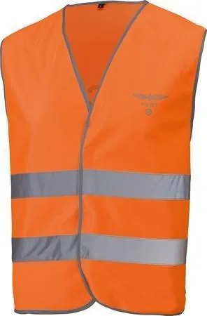 Design4Pilots D4P gilet sécurité orange M/L