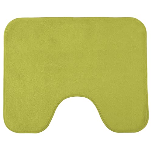 LEVASSEUR Poème Tapis de Toilette Polyester Tilleul 50x40cm Antidérapant